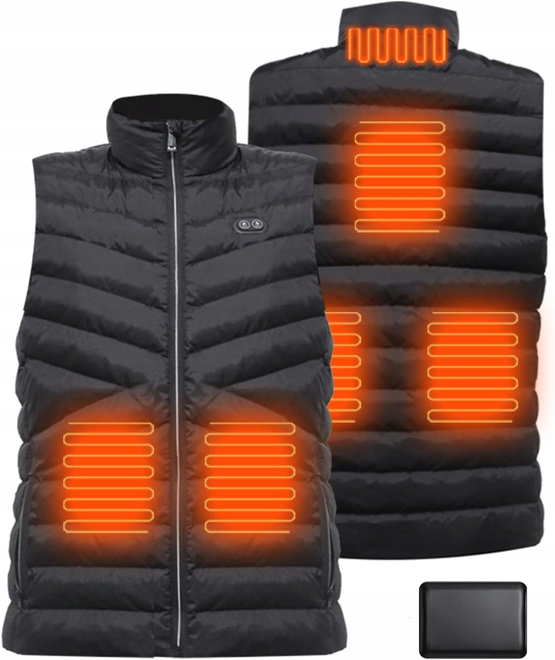 Podgrzewana kamizelka GRZEWCZA USB Z Powerbankiem 10 000mAh roz M unisex