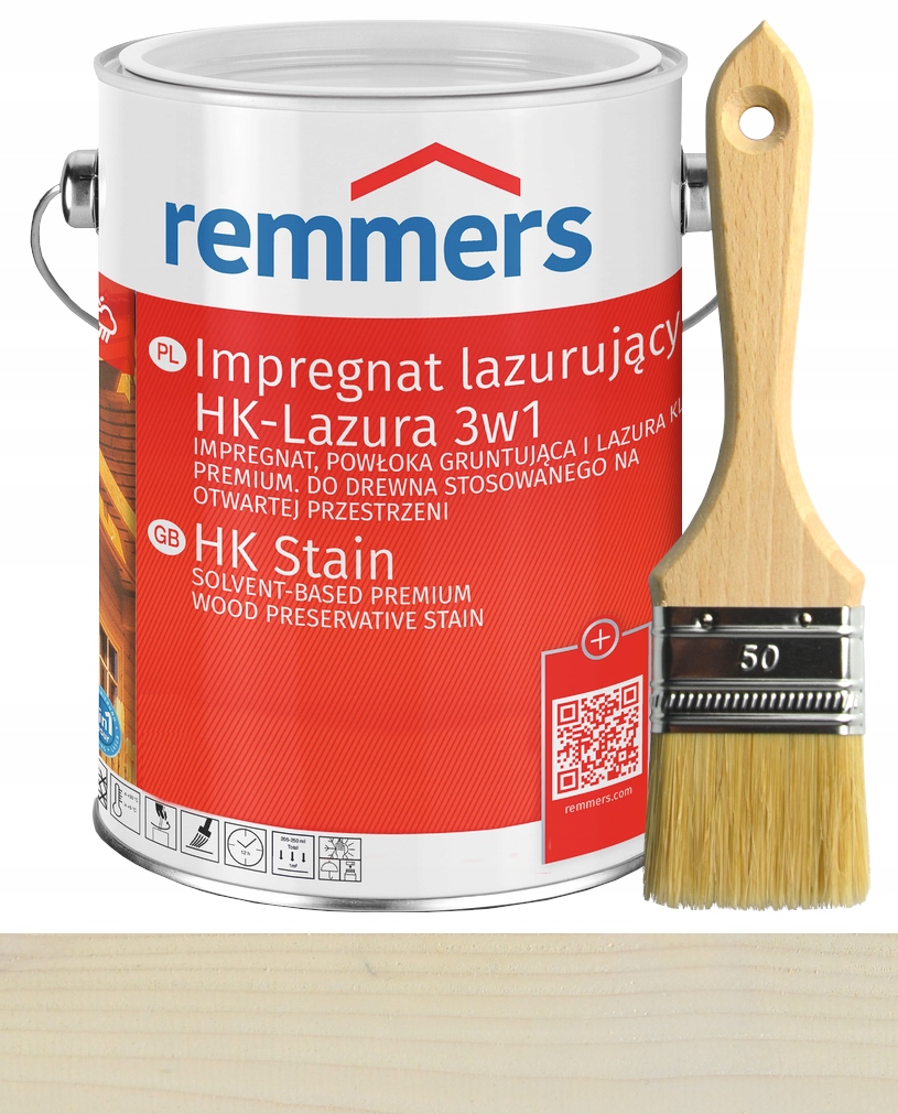 Remmers Hk-lasur lazura do drewna 10L Biały