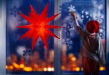 GWIAZDA LED LAMPION ŚWIECĄCA ŚWIĄTECZNA 3D 3 sztuk