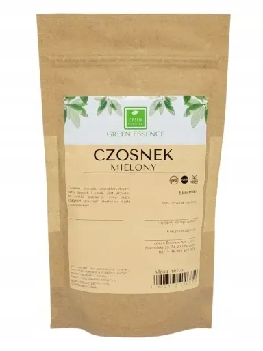 Levně 8 x Green Essence Česnek mletý 100 g aromatický Green Essence