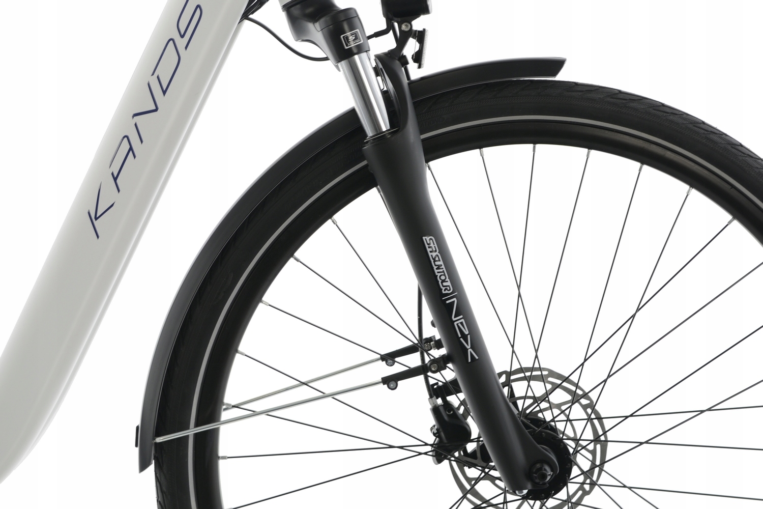 ROWER KANDS E-BIKE 28 LA RIVA HYDR r18' BIAŁY SHIMANO w super cenie R-24