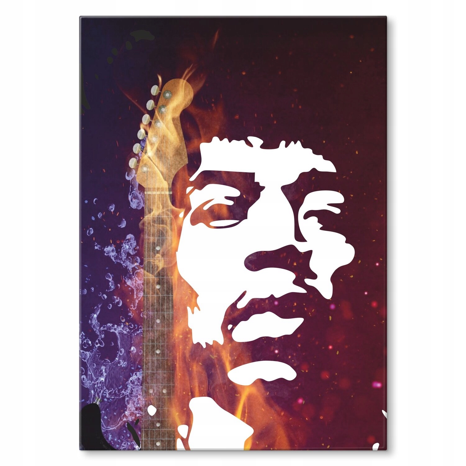 Kovový plakát Music art 4 Dárek 42 x 59 cm