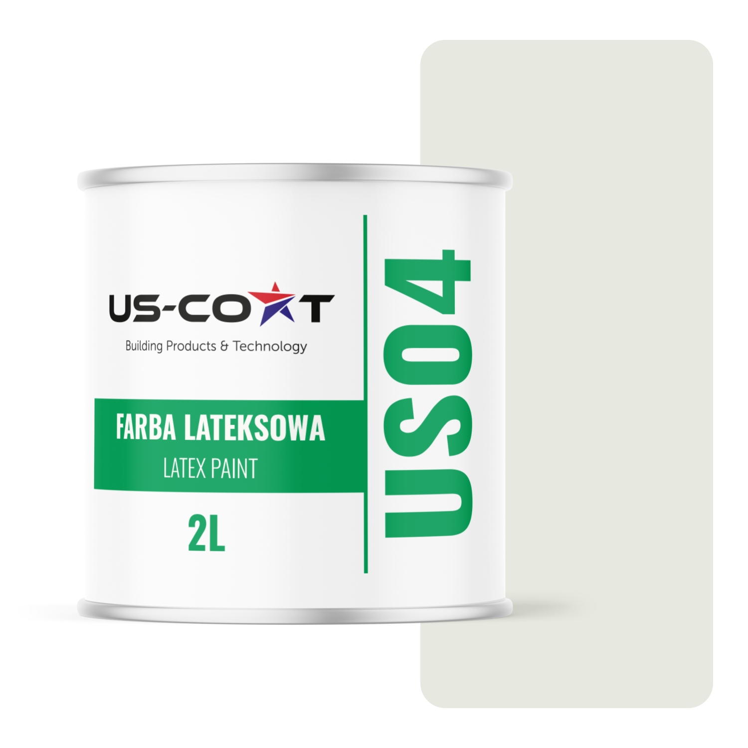 Barva Bílá Zlomená Do Olivové Barvy H2079 2L Hluboká Matná