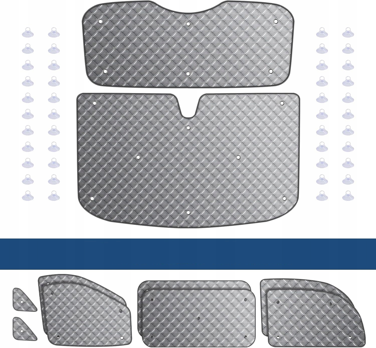 MaxAwe 10 Szt. Mat Termicznych do VITO III W447 2014-2024, Ochrona Słońca Rodzaj osłony przeciwsłoneczne