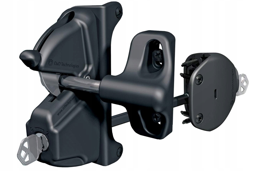 Zámok na bránku Obojstranný Samozatvárací Nerezový 12-38 mm bránky