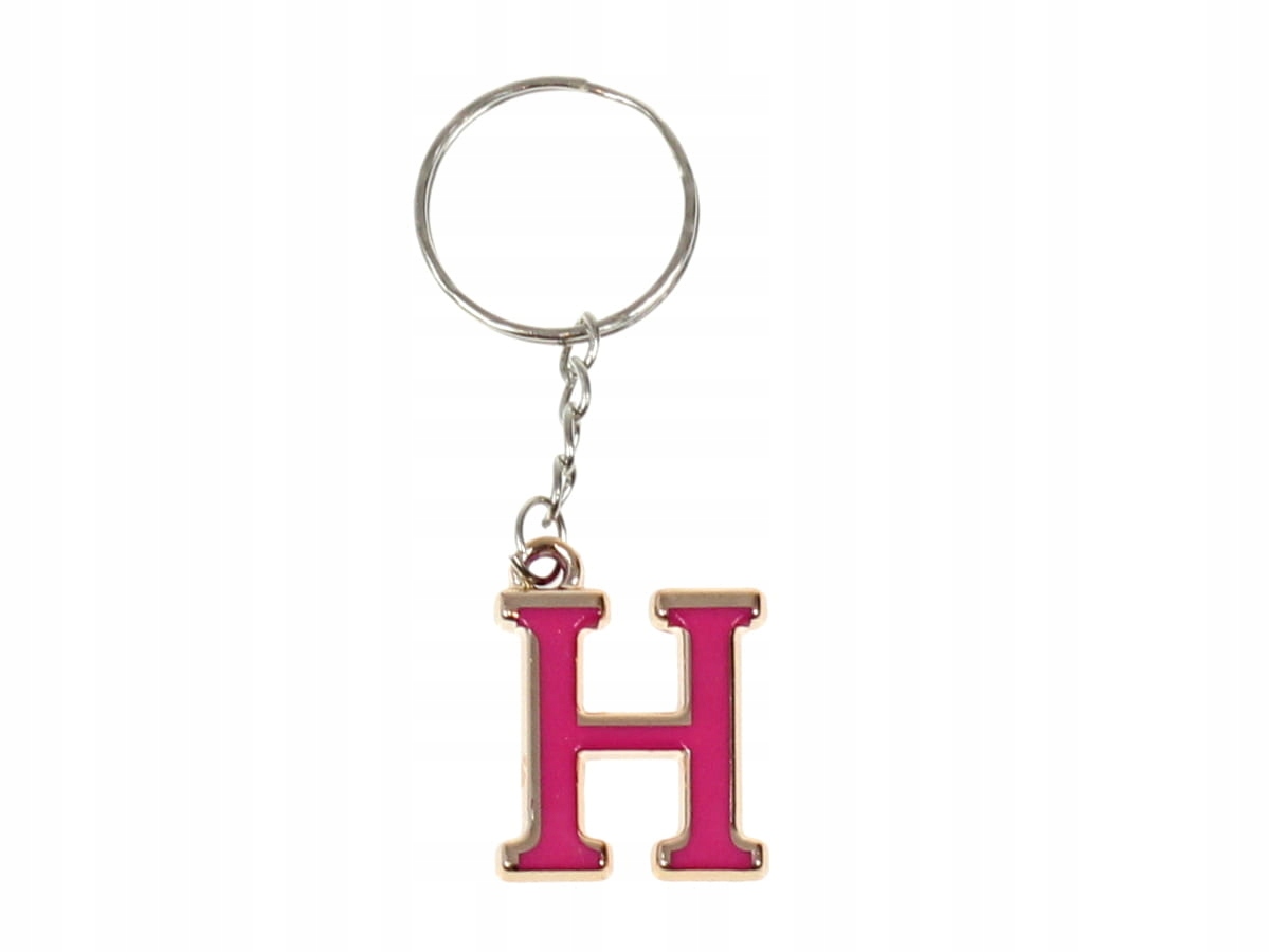 

Brelok, breloczek do kluczy - litera H