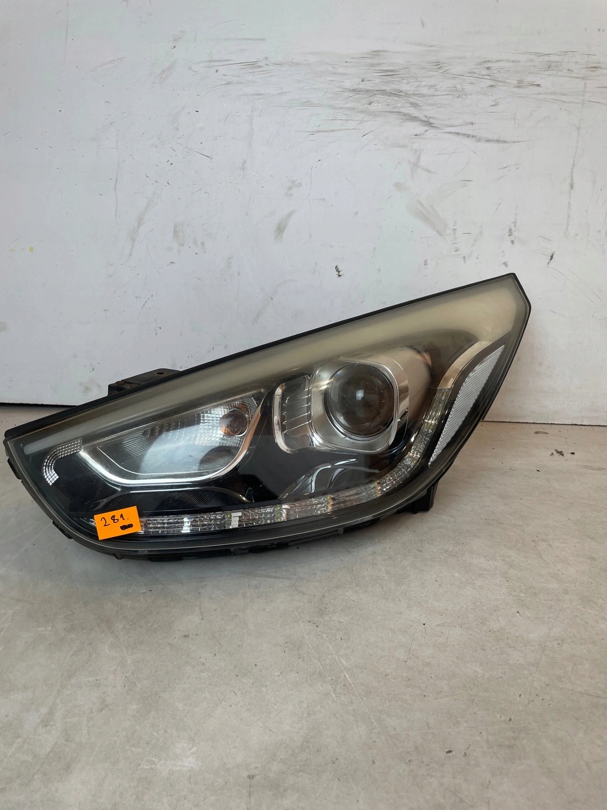 light front front left Hyundai IX35 Lift lens Led UK Anglik
