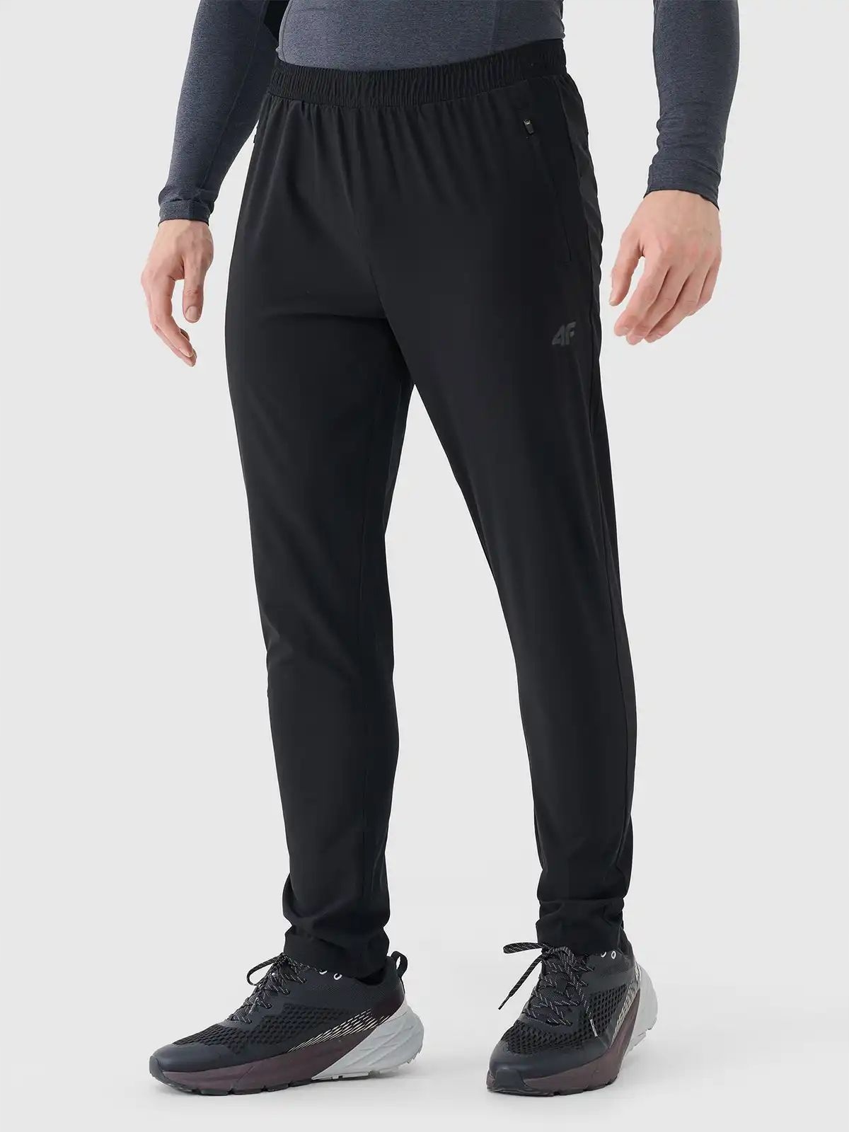 Spodnie Męskie Treningowe 4F Dresy Sportowe Szybkoschnące L M1047 SS26