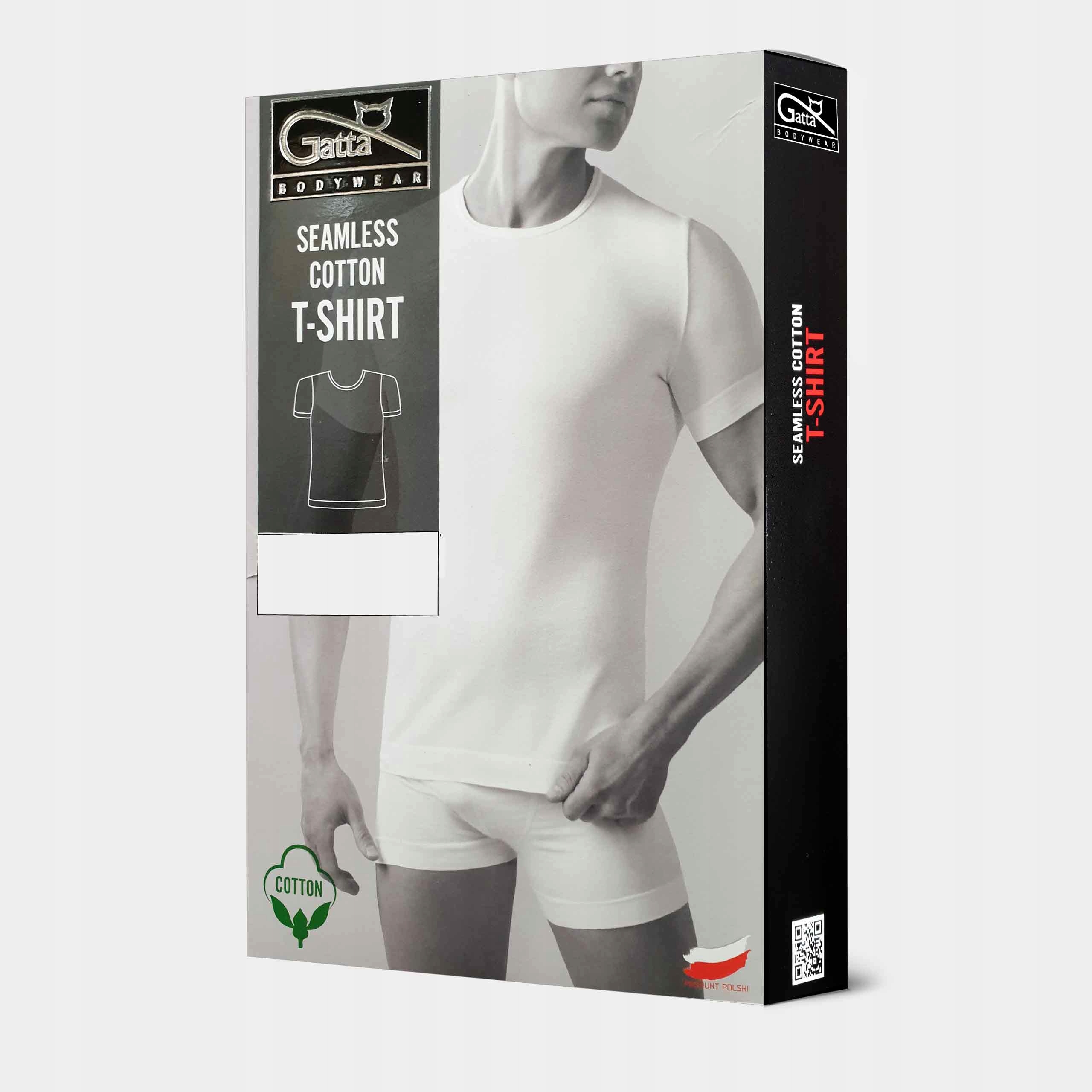 

Gatta Seamless Cotton T-Shirt męski Biały,XXL