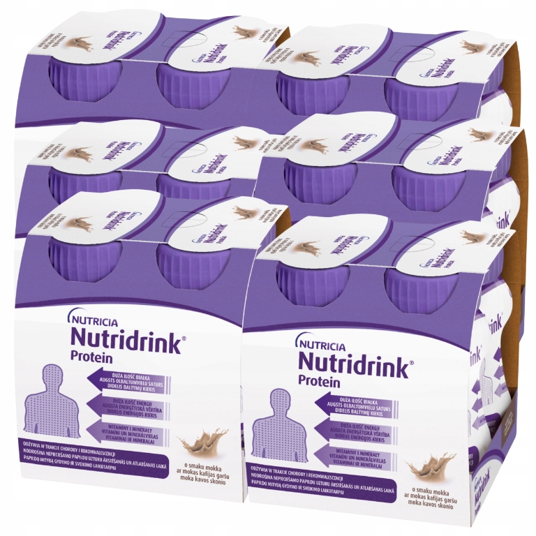 Nutridrink Protein o smaku Mokka 4x125 ml