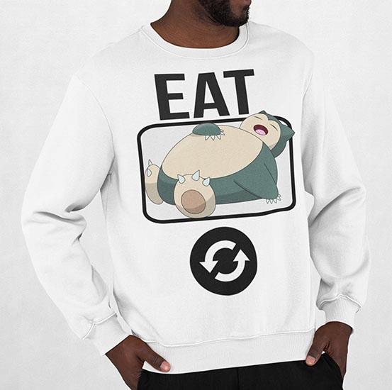 

Bluza Pokemon Snorlax Reapet
