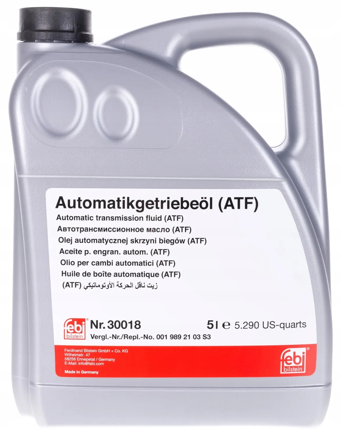 Olej przekładniowy Atf Febi Bilstein 30018 5L