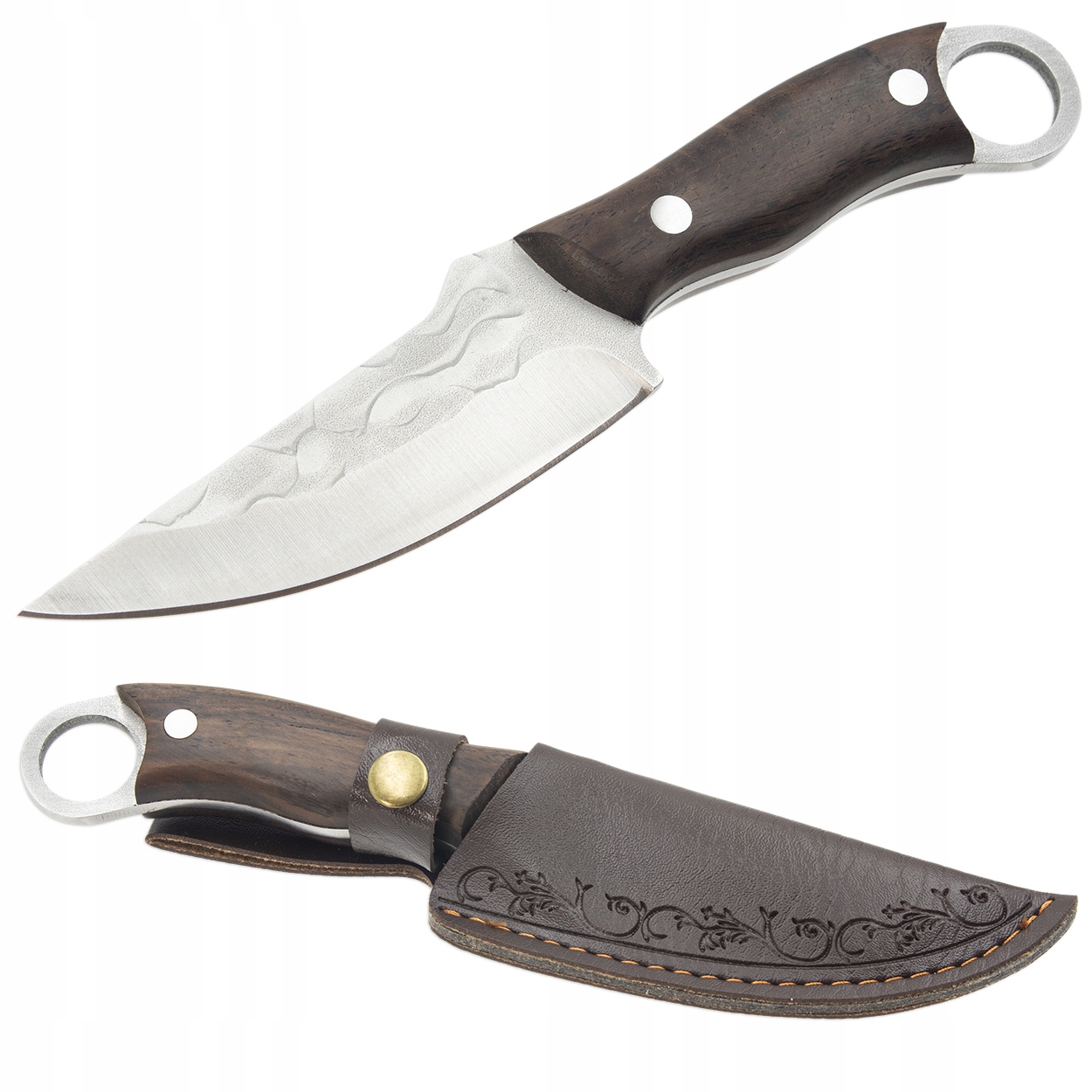 Nůž Lovecký šéfa Čepel Nerezová Ocel Obal Turistický skautský