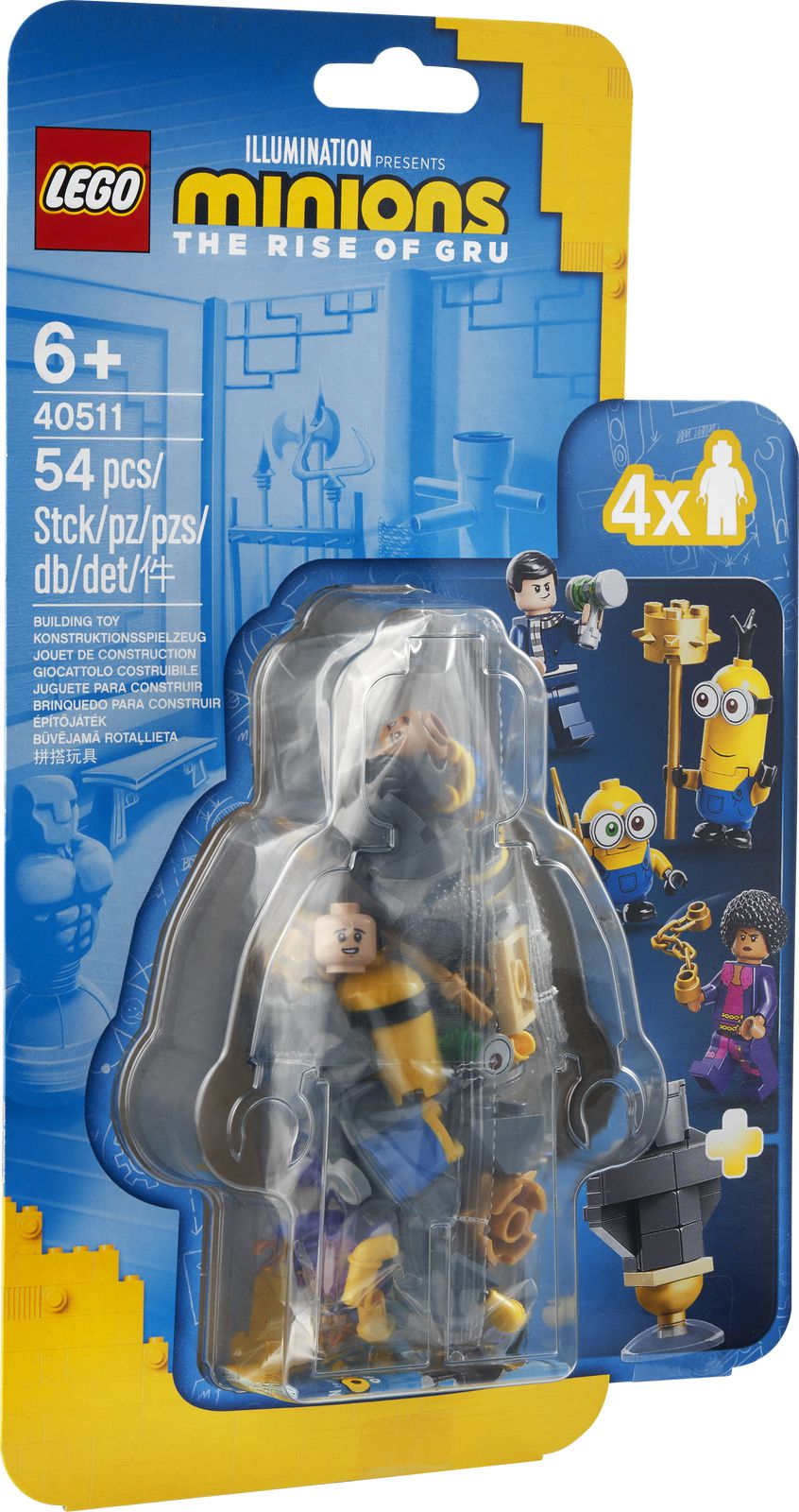 LEGO MINIONKI 40511 ZESTAW MINIFIGUREK MINIONKI I TRENING KUNG-FU