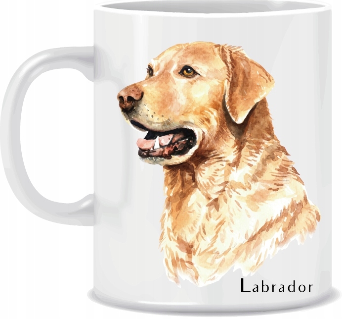

Kubek z psem Labrador na prezent 330ml