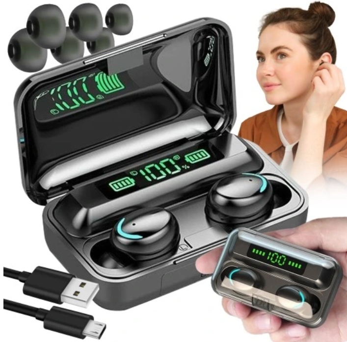 Słuchawki Sportowe Bezprzewodowe BT5.1 Powerbank
