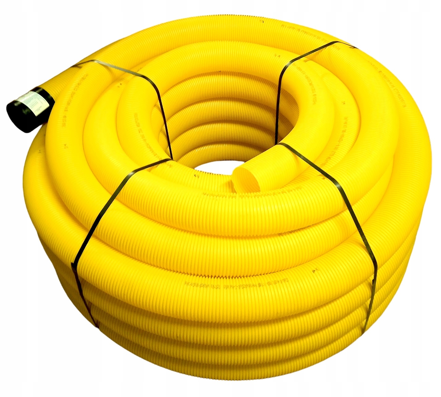 Rura falista drenarska PVC fi 80 bez otworów -50m Długość 50 m