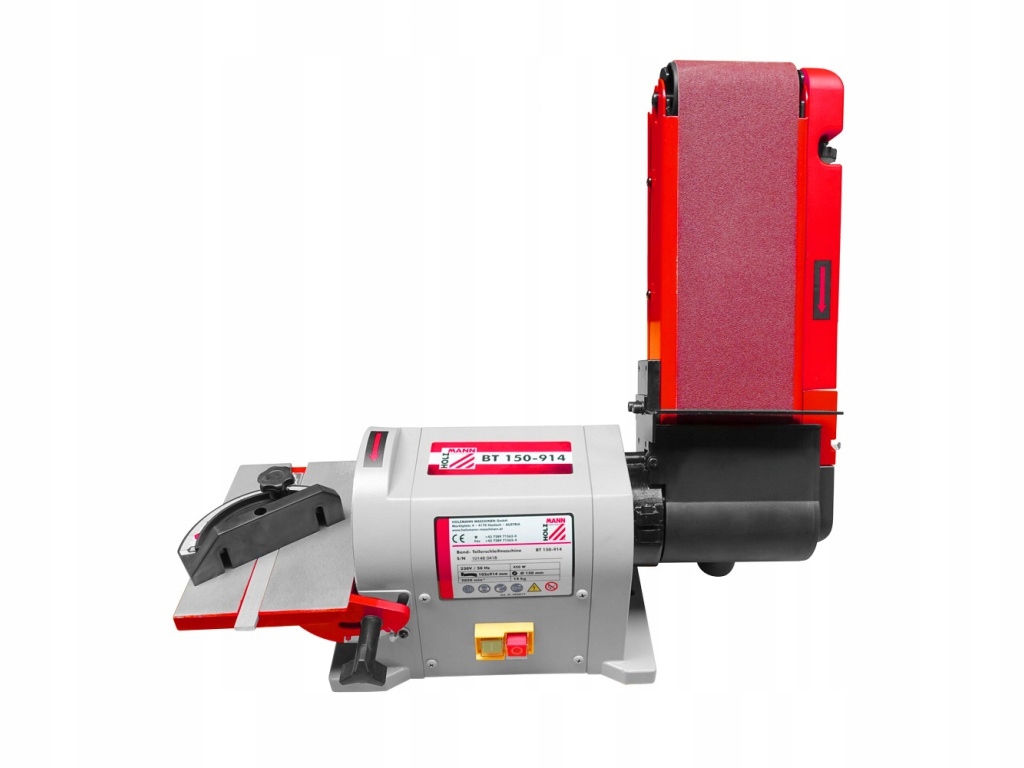 SZLIFIERKA TAŚMOWA WIELOCZYNNOŚCIOWA STOŁOWA 550W Typ podwójna