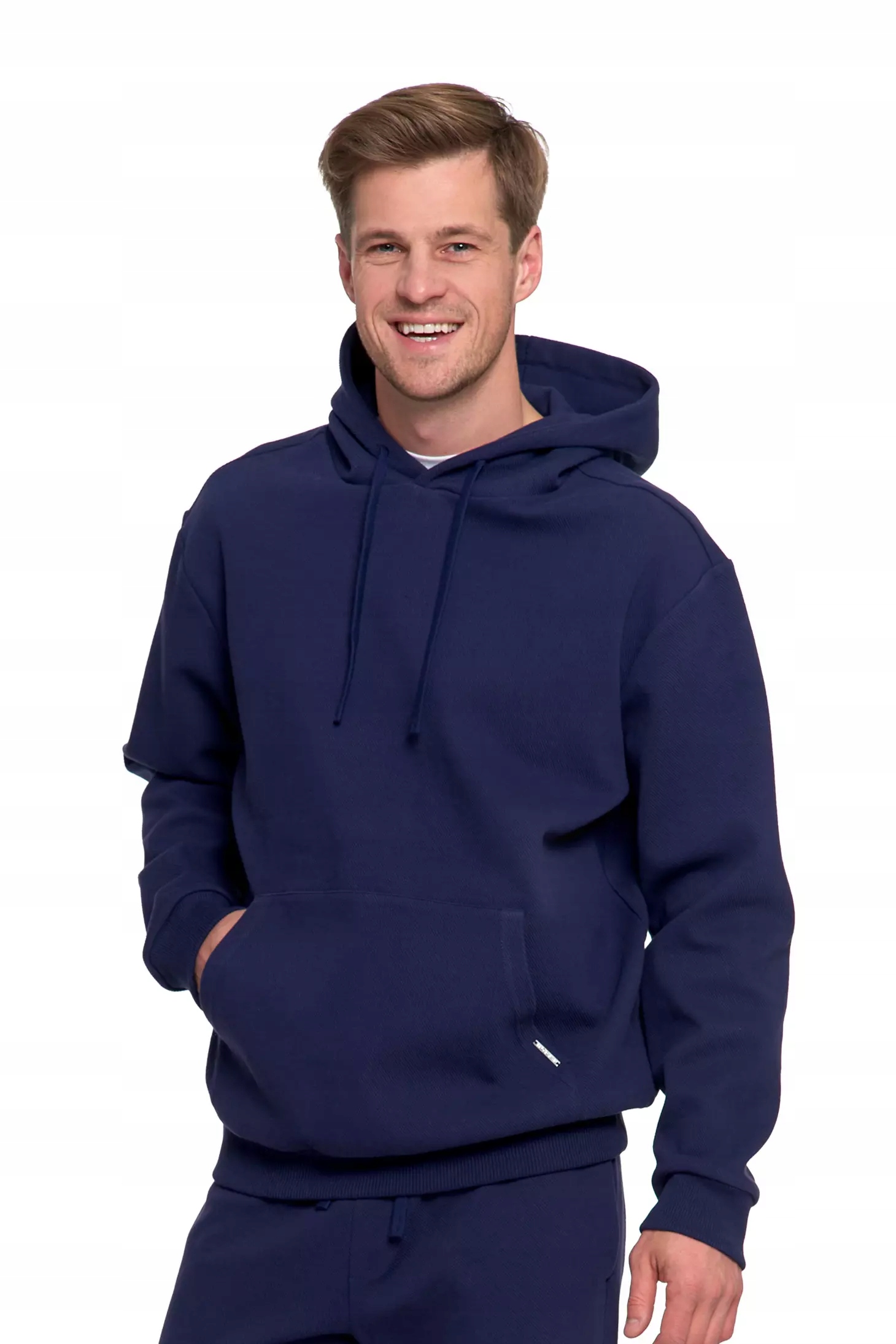 pánská mikina s kapucí a kapsou Moraj velikost L