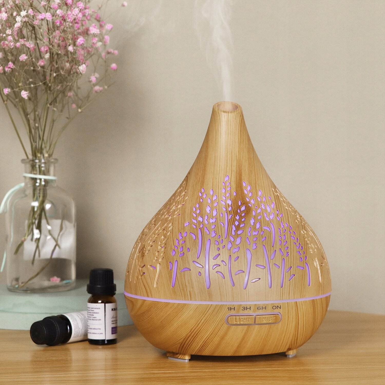 Ultrazvukový Difuzér – Zvlhčovač Vzduchu 500 ml