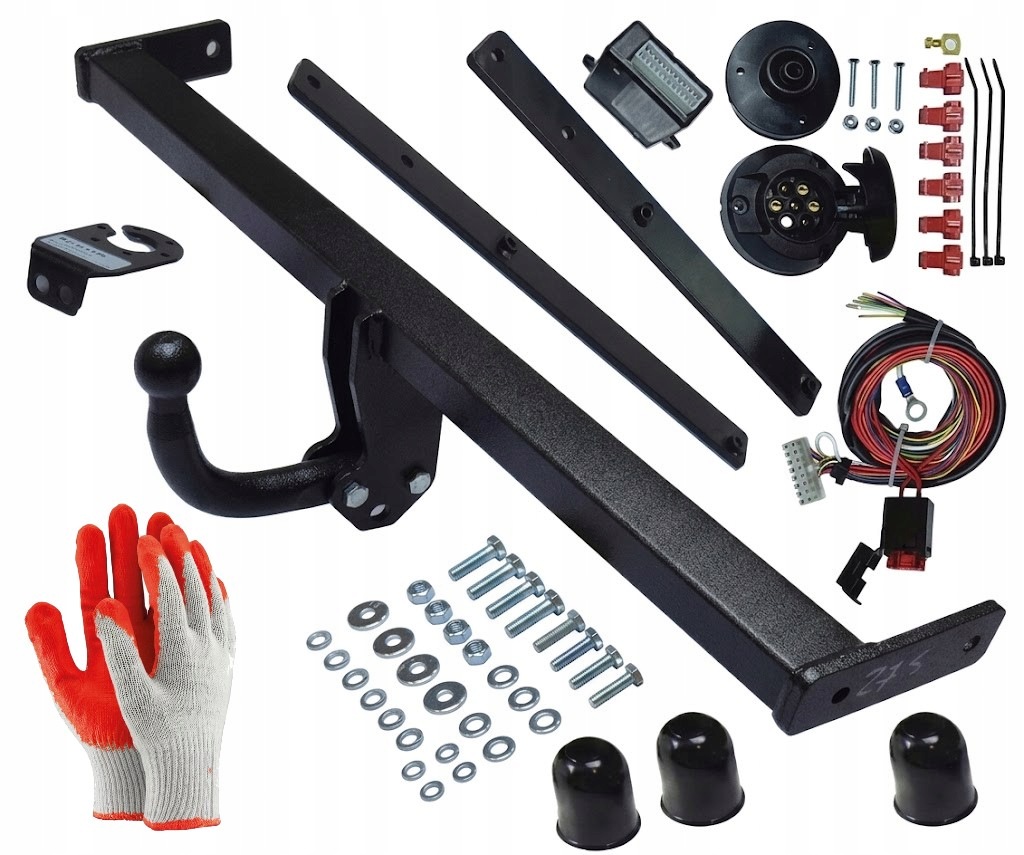 Hak holowniczy moduł wiązka 7pin Ford C-max 2 II MK2 2010 2019 +Grand +Lift