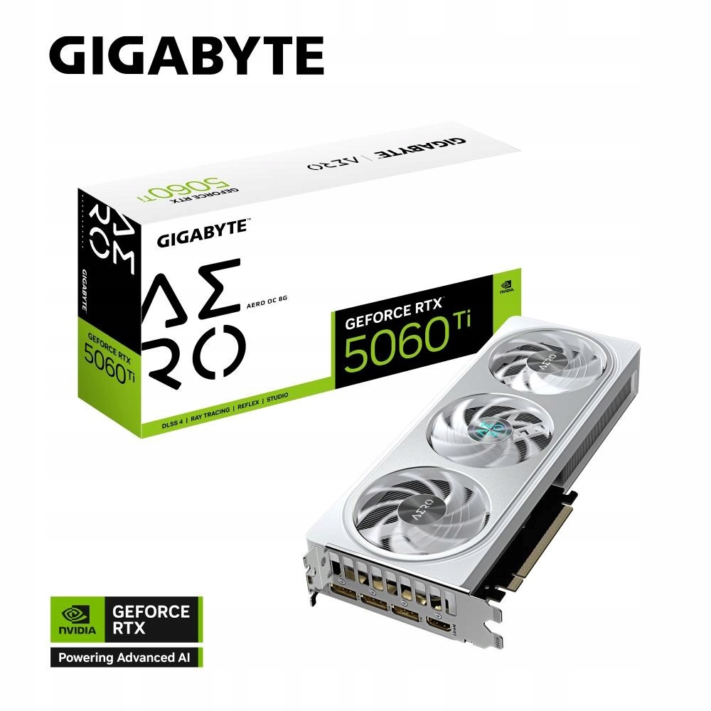 Gigabyte GeForce Rtx 5060 Ti Aero Oc 8GB GDDR7 GV-N506TAERO OC-8GD