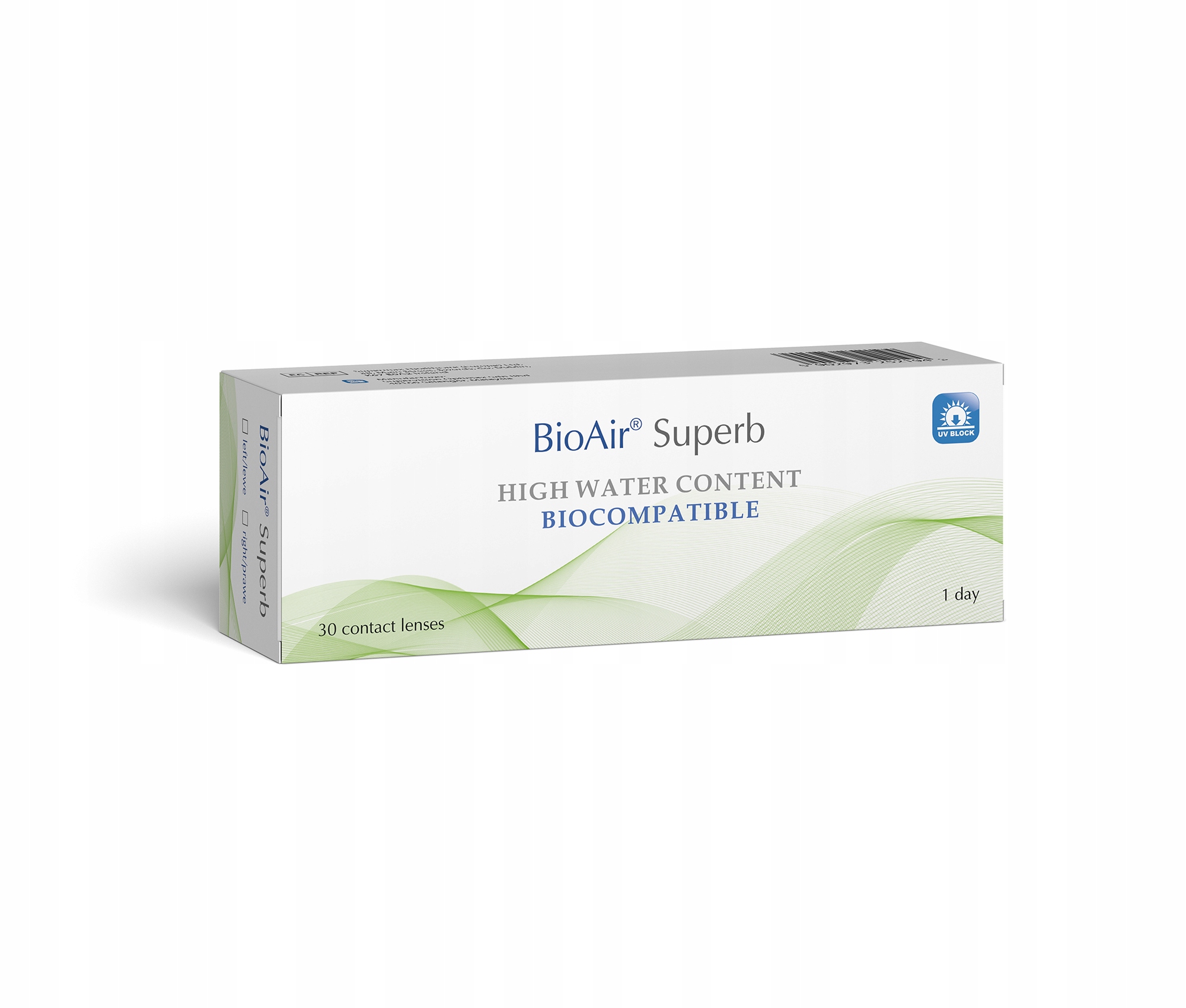 

Soczewki jednodniowe BioAir Superb 30 szt.