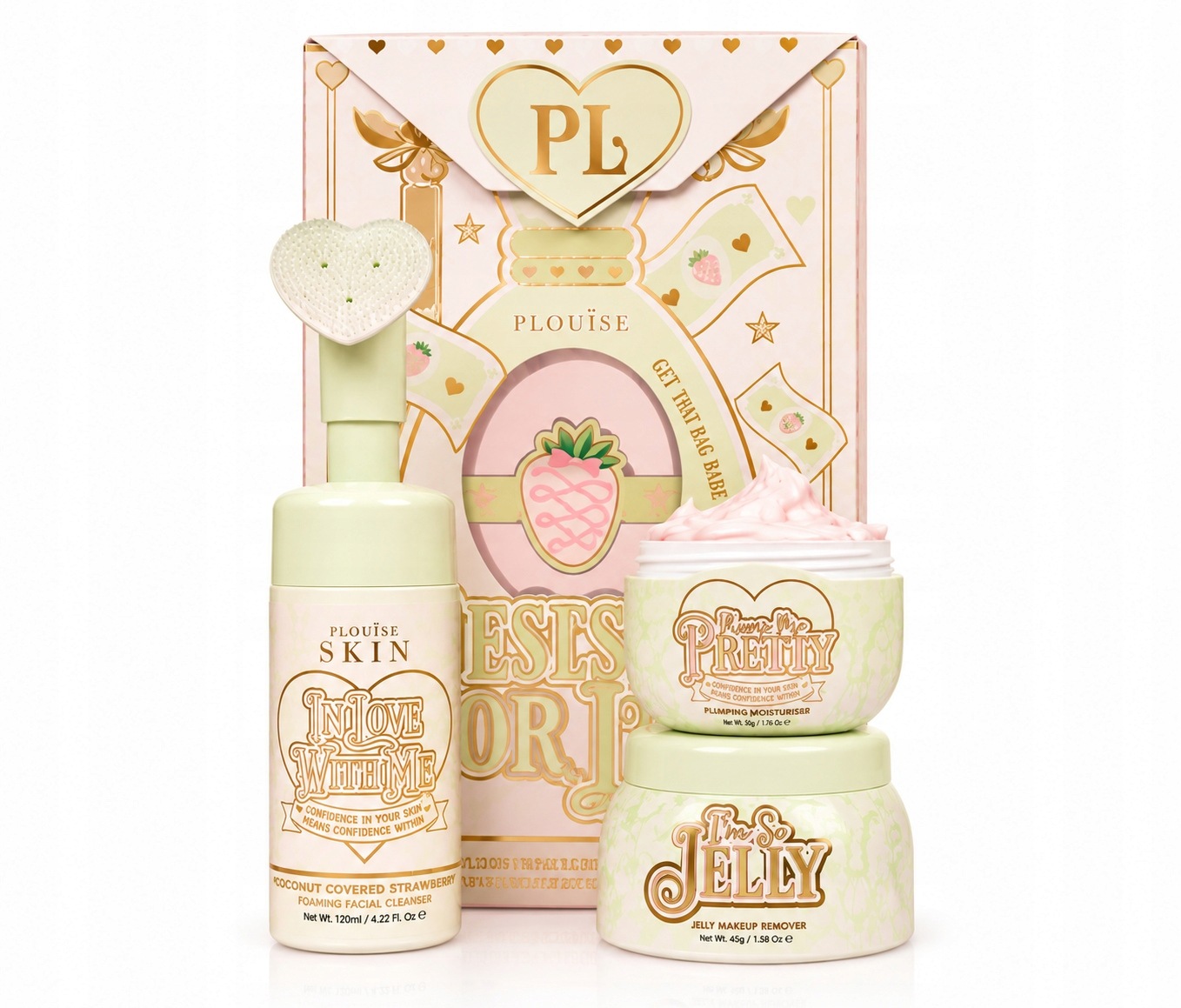 Plouise Obsessed For Less Green – kosmetická sada