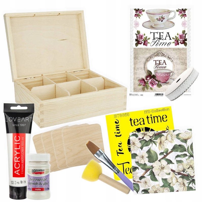 Startovací Sada na decoupage s Čajovnou