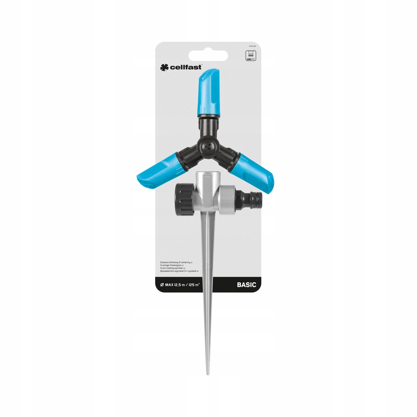 ZRASZACZ OBROTOWY 3-RAMIENNY 360ST 150M2 CELLFAST Marka Cellfast