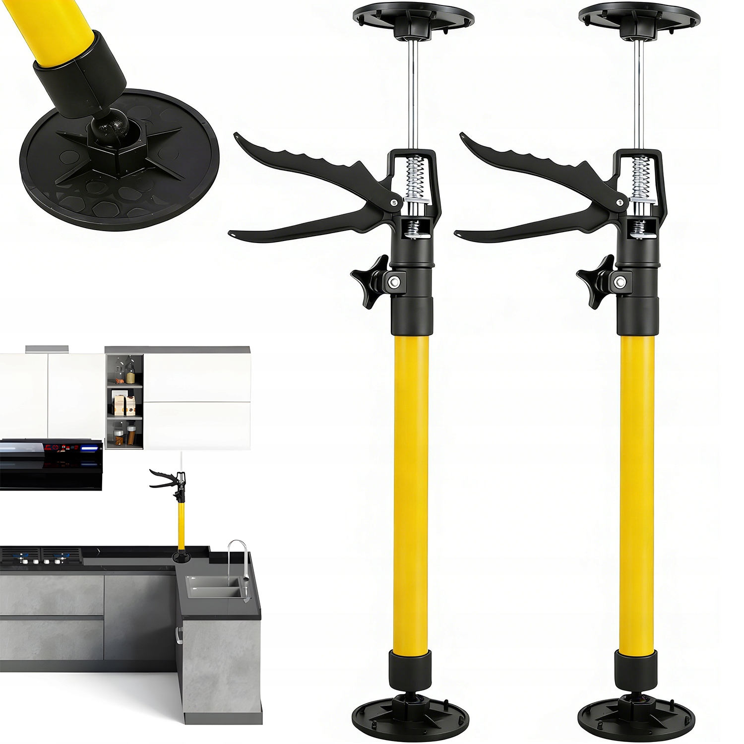 Funkční Teleskopická Podpěra, Sada 2 Kusů Pro Stavební Práce