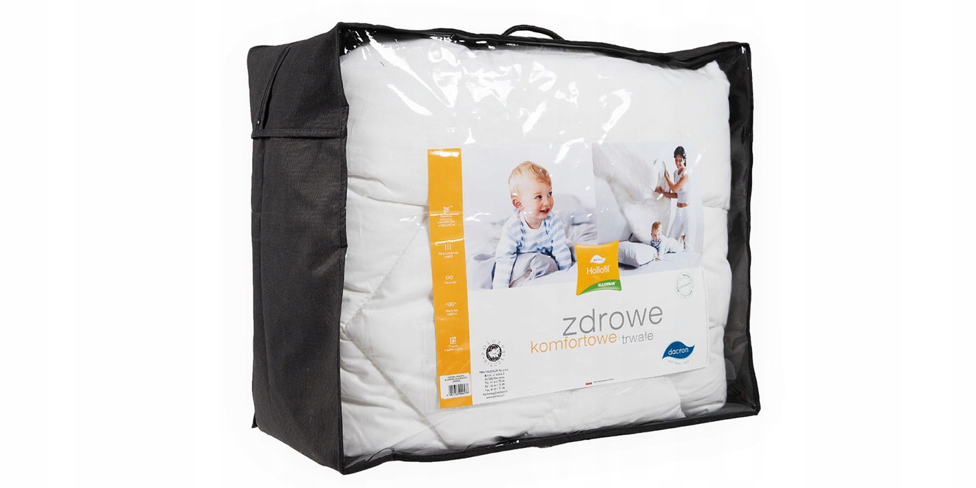 Kołdra 200x200 antybakteryjna hollofil allerban Stan opakowania oryginalne