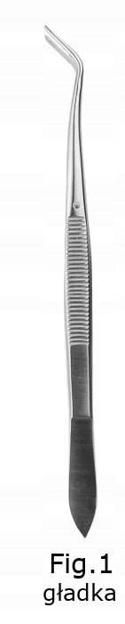 

Pinceta stomatologiczna Meriam 15.5cm, Fig.1