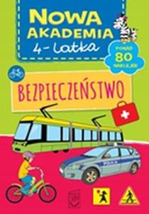 Nowa Akademia 4 latka Bezpieczeństwo 80 naklejek