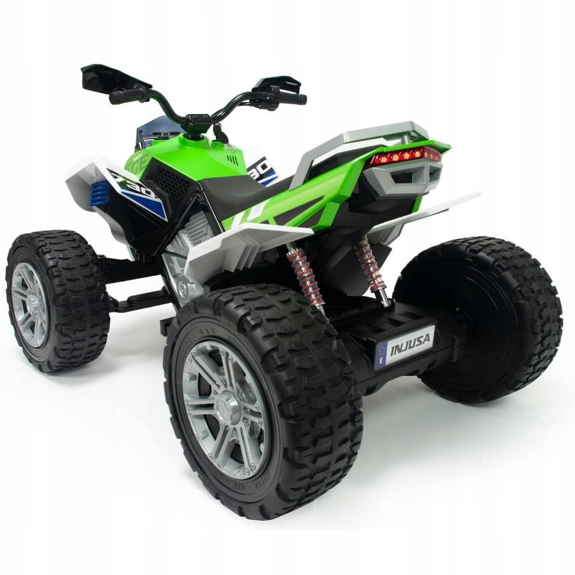 INJUSA LARGE Quad Rage 24V Extreme nuo 6 metų iki 50 kg. Transporto priemonės ilgis 118 cm.
