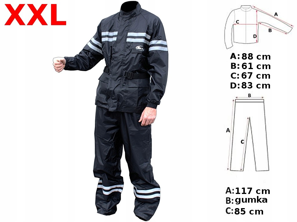 MMP.23.02.2023.11.2462 - КУРТКА + БРЮКИ ОТ ДОЖДЯ XXL