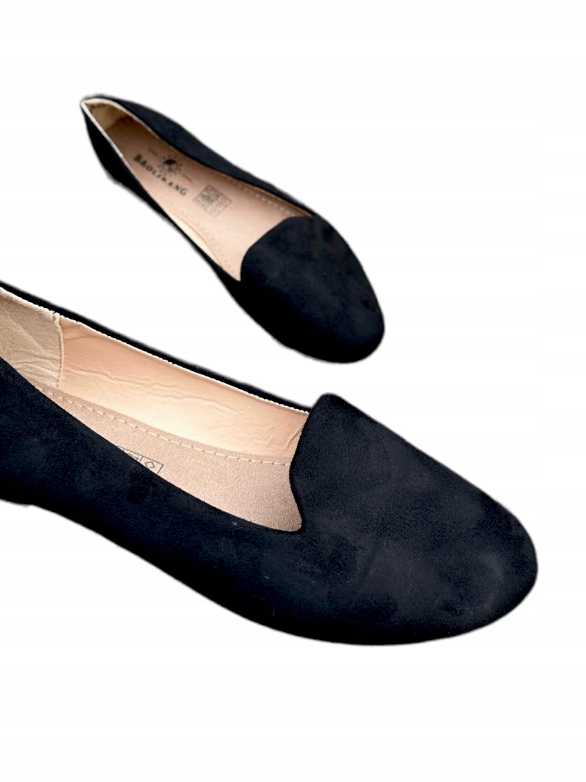 CZARNE ZAMSZOWE PÓŁBUTY LORDSY 38 Marka inna