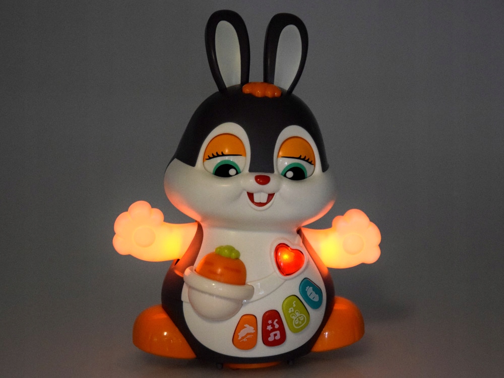 ZABAWKA TAŃCZĄCY INTERAKTYWNY KRÓLIK DO RACZKOWANIA Płeć unisex