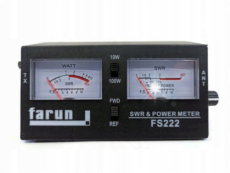 CB miernik SWR - reflektometr + moc SWR FS222