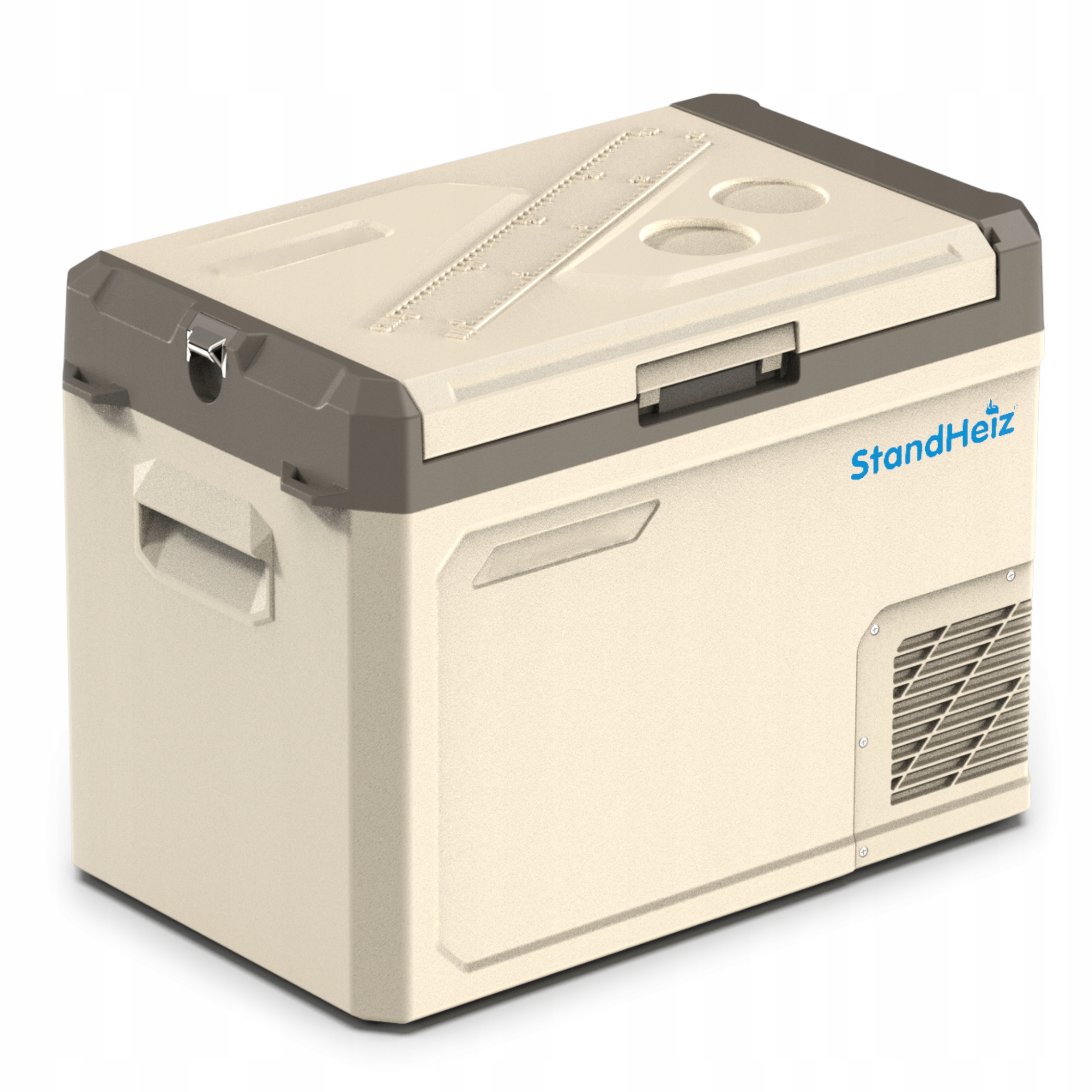 Turistická Lednička 40 L Přenosný Mrazák Do Obytného Vozu 12V 24V 230V 60W