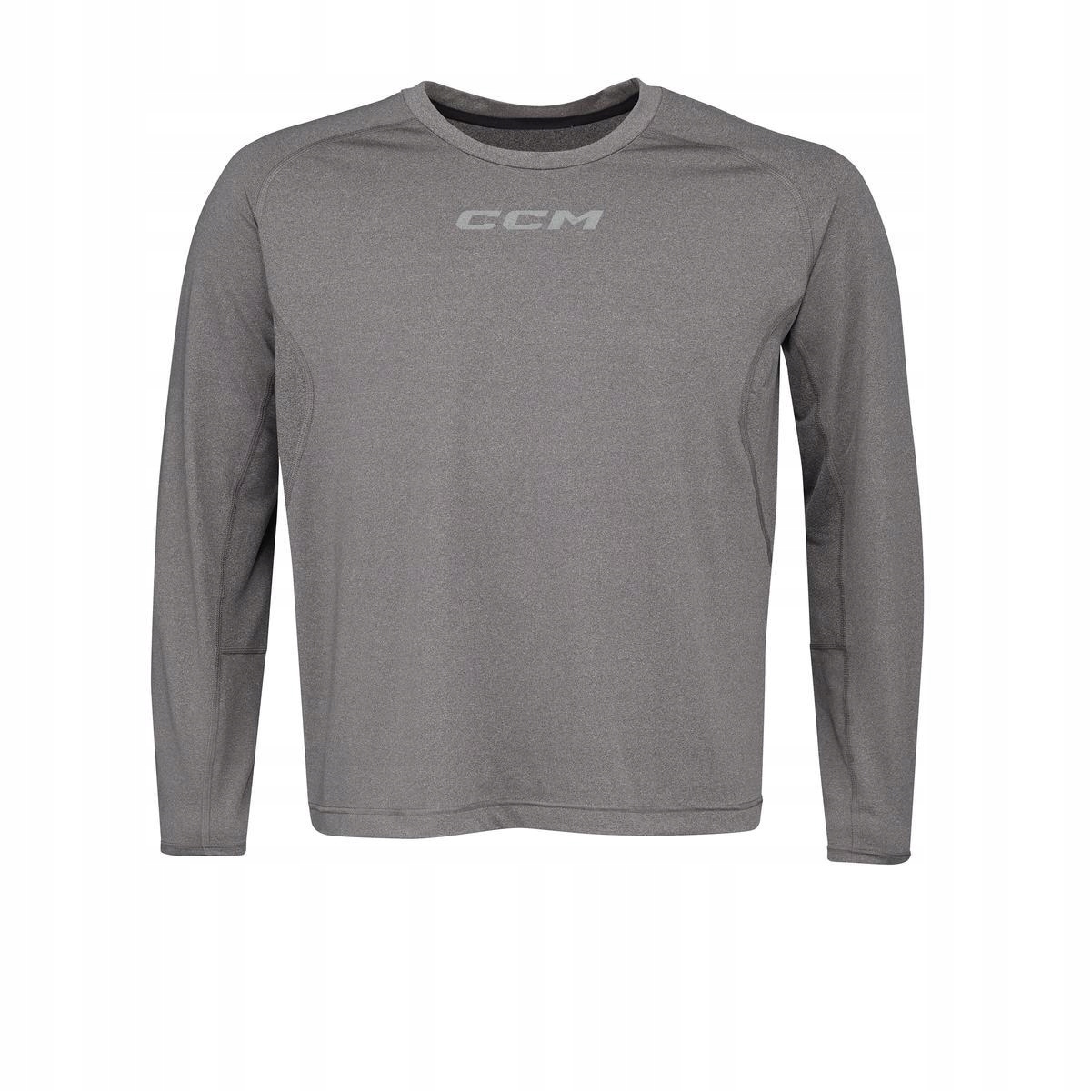 CCM Triko s dlouhým rukávem CCM Loose Fit Tee Sr, šedá, Senior, XL