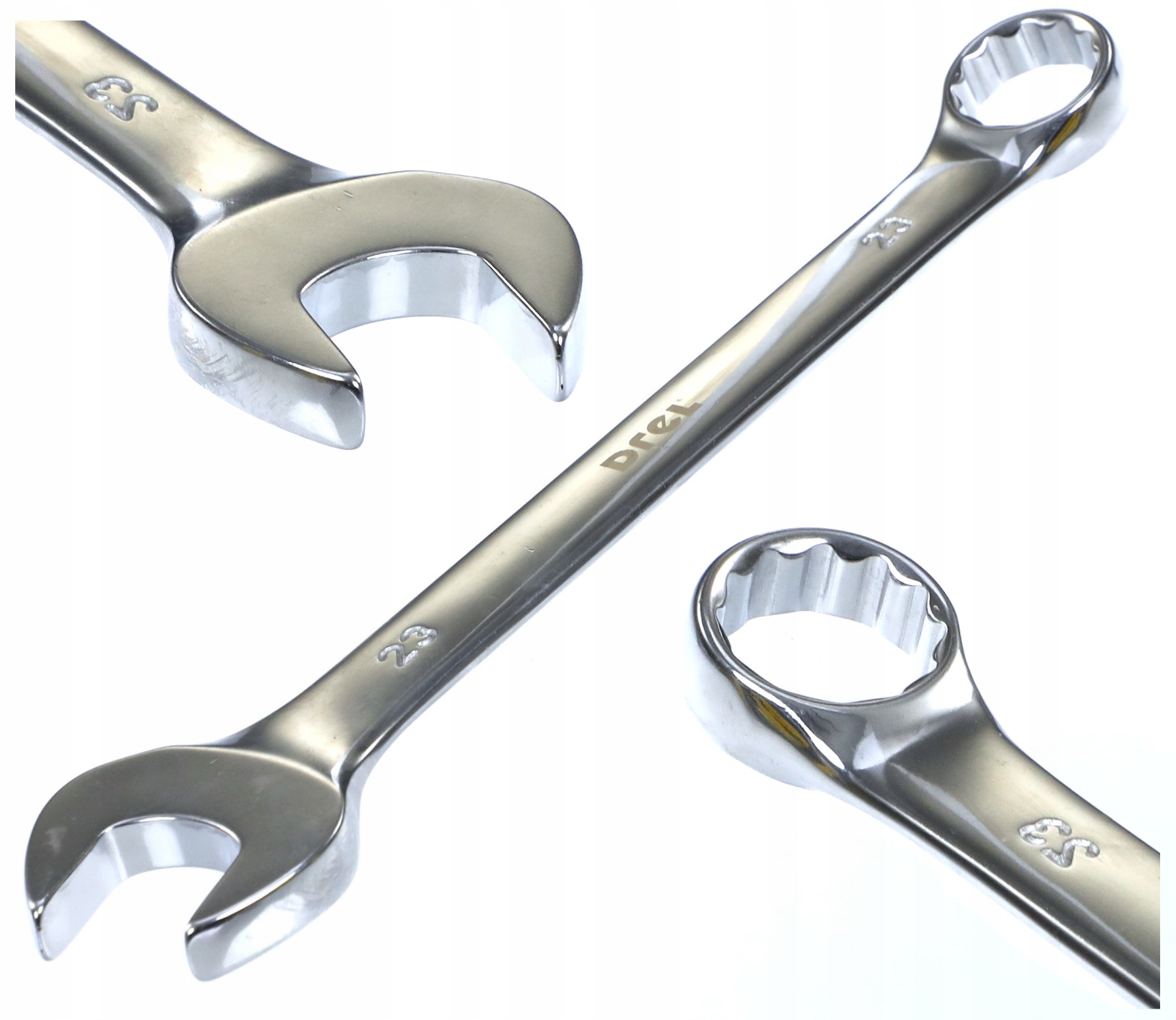 

Klucz Klucze Płasko-oczkowy Polerowane CrV 24 mm