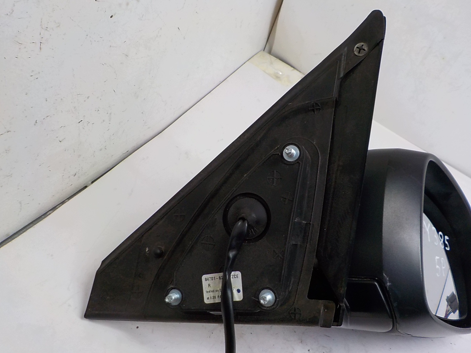 SUZUKI SWIFT V mirror exterior right 5 PIN vertical