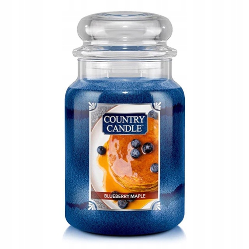 Vonná svíčka parafínová Blueberry Maple Country Candle 1 ks