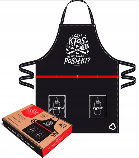 

Fartuch+otwieracz Czy Ktoś Wzywał Posiłki 