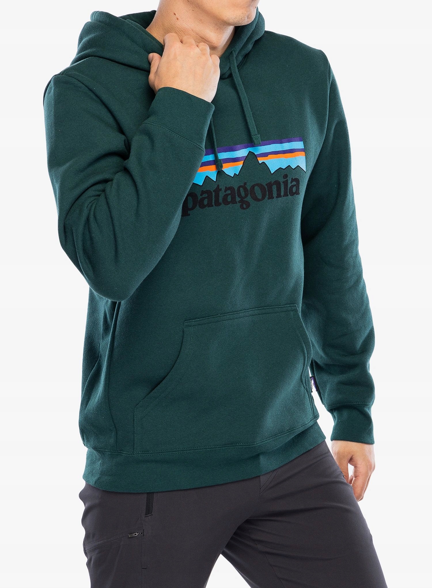 Bluza z kapturem Patagonia P-6 Logo Uprisal Hoody cascade green Xs