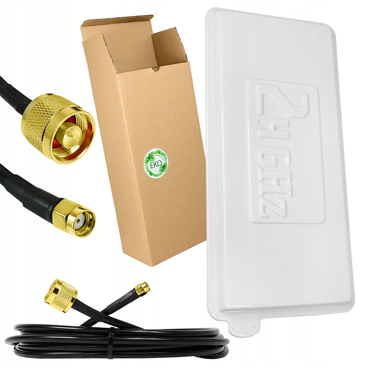 WiFi anténa Pallas 19dBi Hv 2,4GHz 10 m kabelu Rpsma