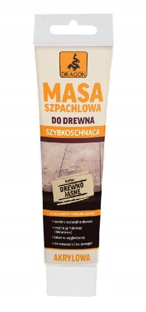 

Masa Szpachlowa Do Drewna Akrylowa Drew Jasne 150g