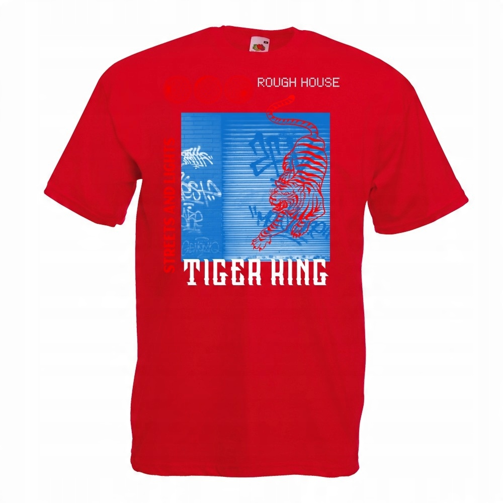 

Koszulka tiger king tygrys M czerwona
