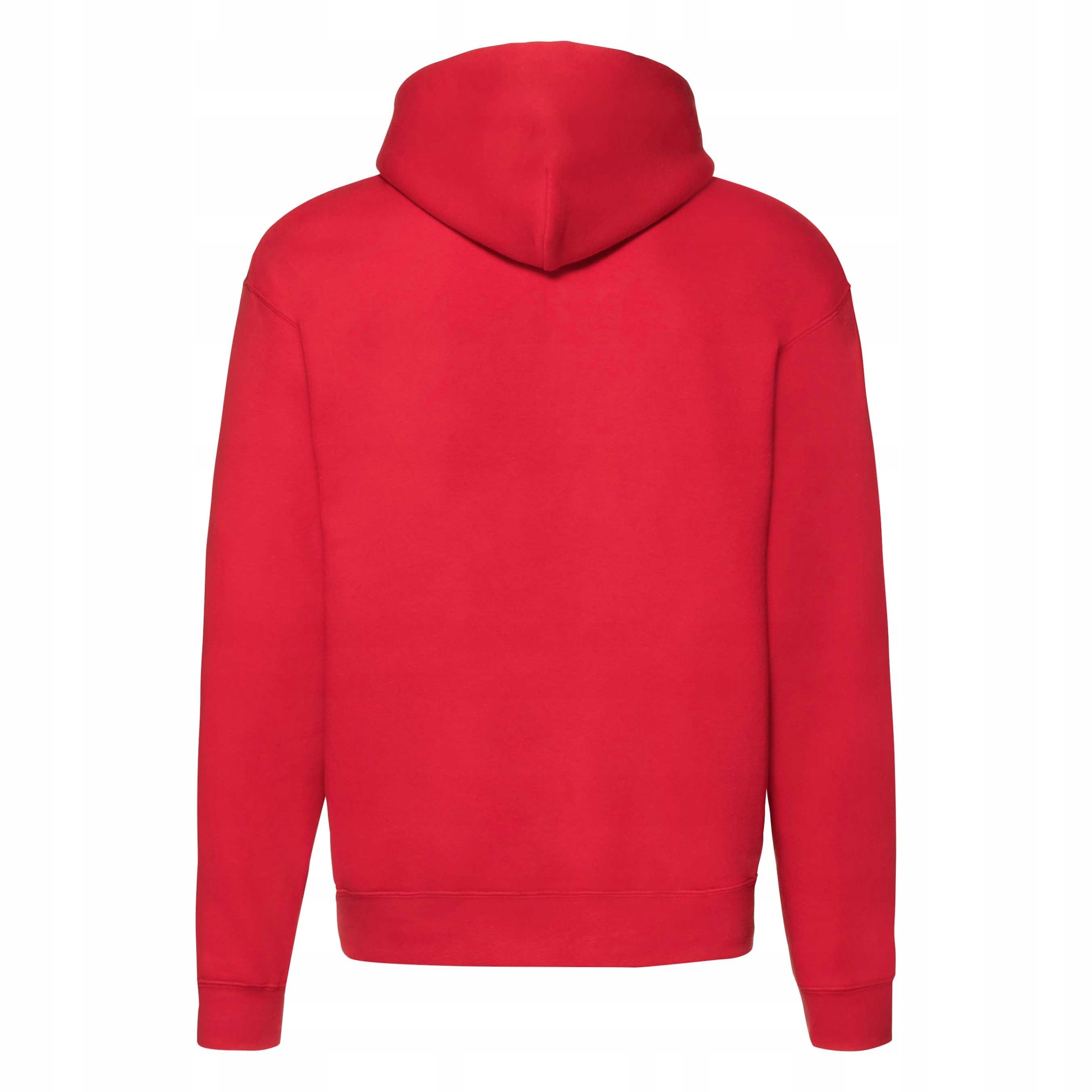 Pánská Mikina S Kapucí rozepínací Zip Through Hooded Sweat Červená vel. L